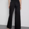 Denim joggingbroek met rechte pijpen