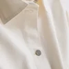 Denimjasje met katoenen opgestikte zak