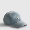 Denimpet met initialen