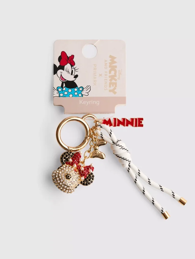 Disney Minnie Mouse-bedeltje voor aan je sleutelbos