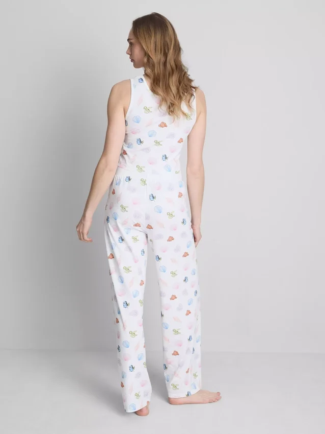 Disney Pixar's Finding Nemo pyjama's met grafische print, gemaakt van katoenrijk materiaal
