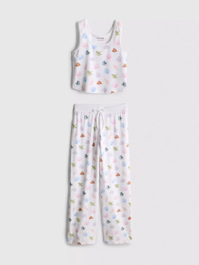 Disney Pixar's Finding Nemo pyjama's met grafische print, gemaakt van katoenrijk materiaal