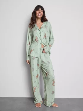 Disney’s Bambi gestreepte boyfriend-pyjama’s