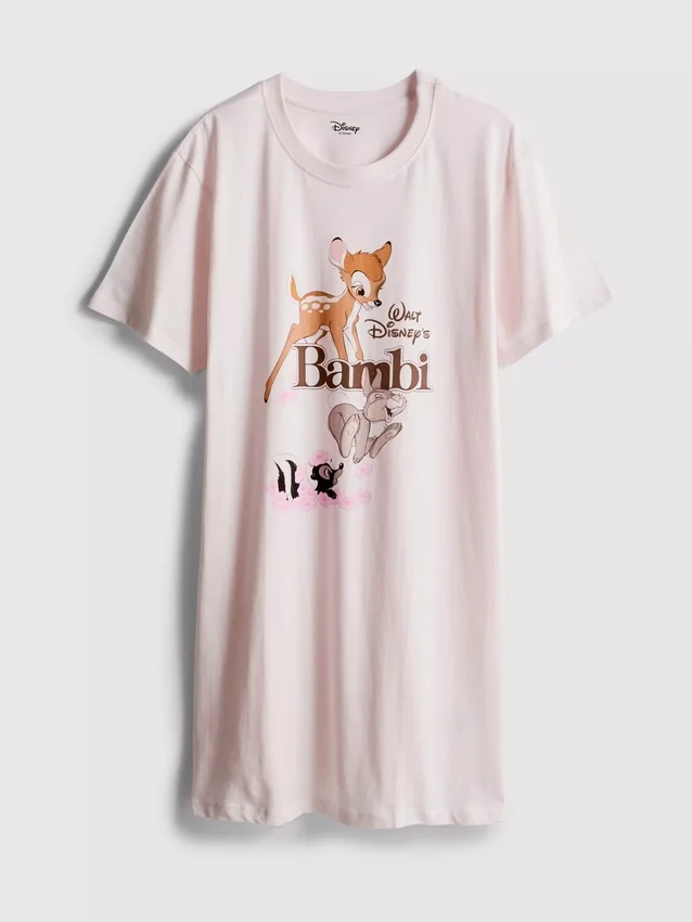 Disney's Bambi-nachthemd met grafische print
