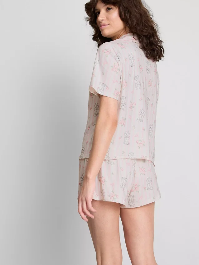 Disney's De Aristokatten Marie korte boyfriend-pyjama's