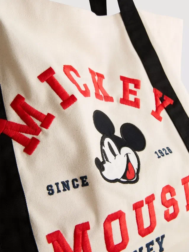 Disney's Mickey en vrienden XL canvas tas met grafische print