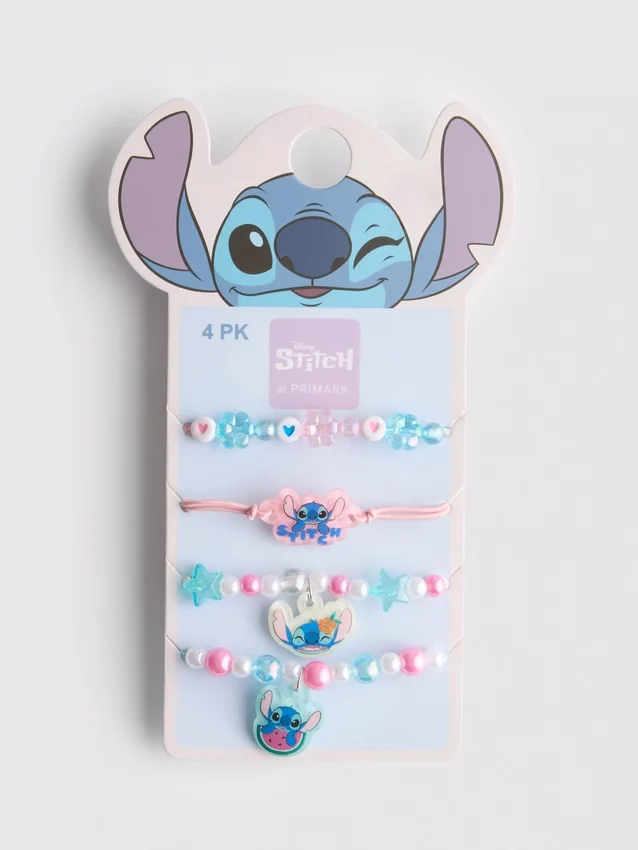 Disney's Stitch 4-pack armbanden
