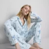 Disney's Stitch gestreepte boyfriend-pyjama's