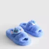 Disney's Stitch zachte pantoffels met dubbele bandjes