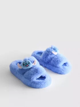 Disney's Stitch zachte pantoffels met dubbele bandjes