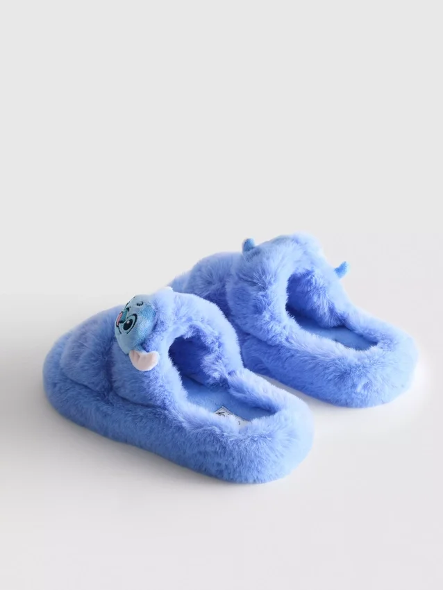 Disney's Stitch zachte pantoffels met dubbele bandjes