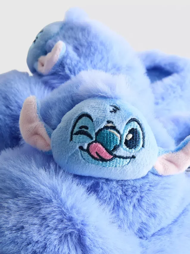 Disney's Stitch zachte pantoffels met dubbele bandjes