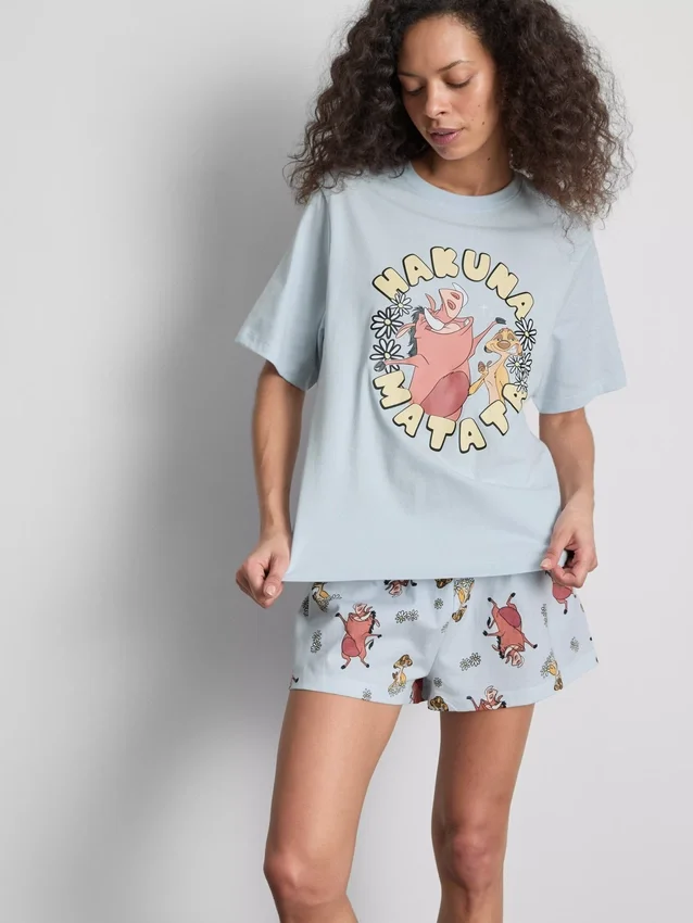Disney's The Lion King 'Hakuna Matata'-pyjama's met print