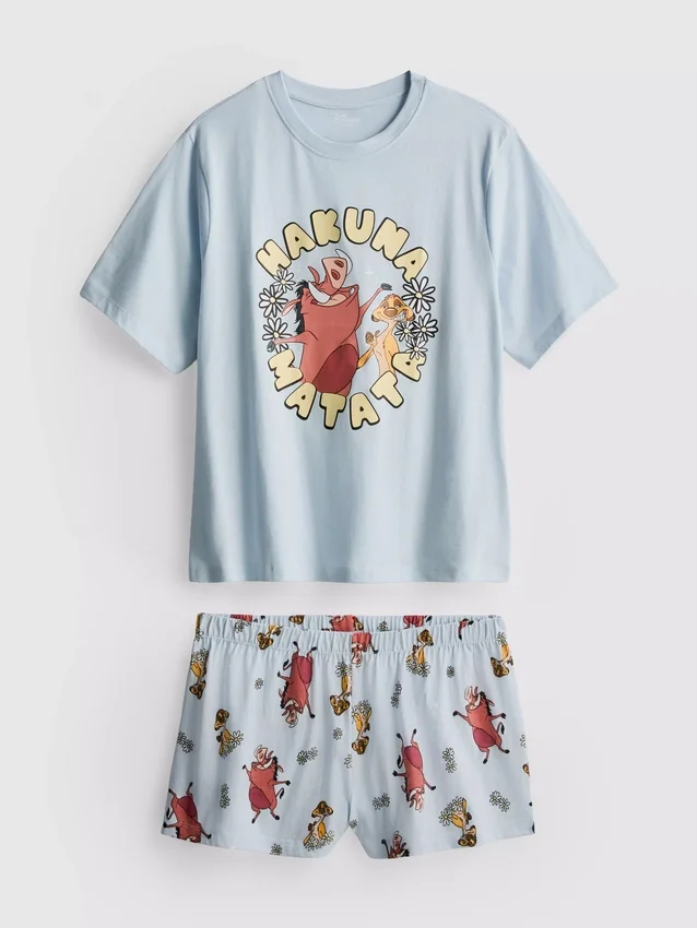 Disney's The Lion King 'Hakuna Matata'-pyjama's met print