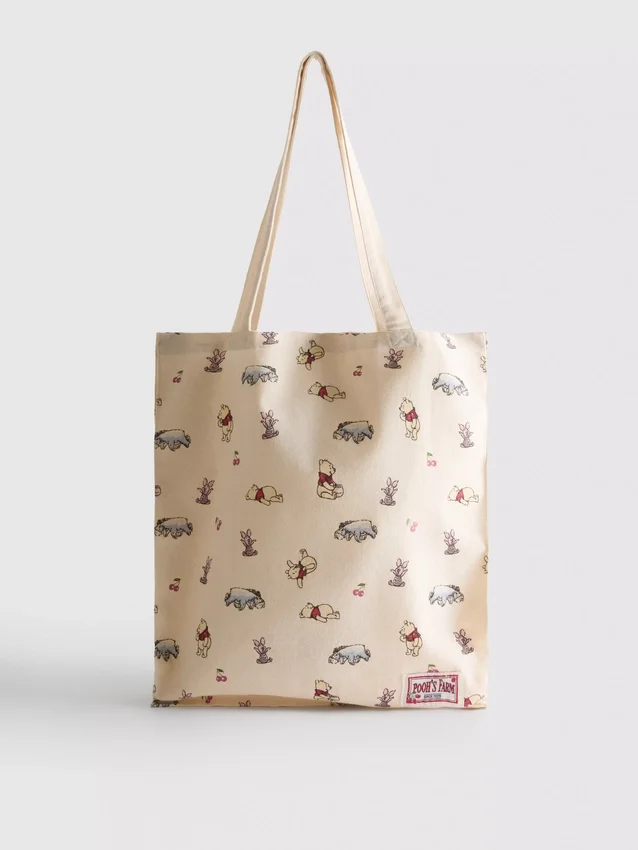 Disney's Winnie de Poeh katoenen canvas draagtas