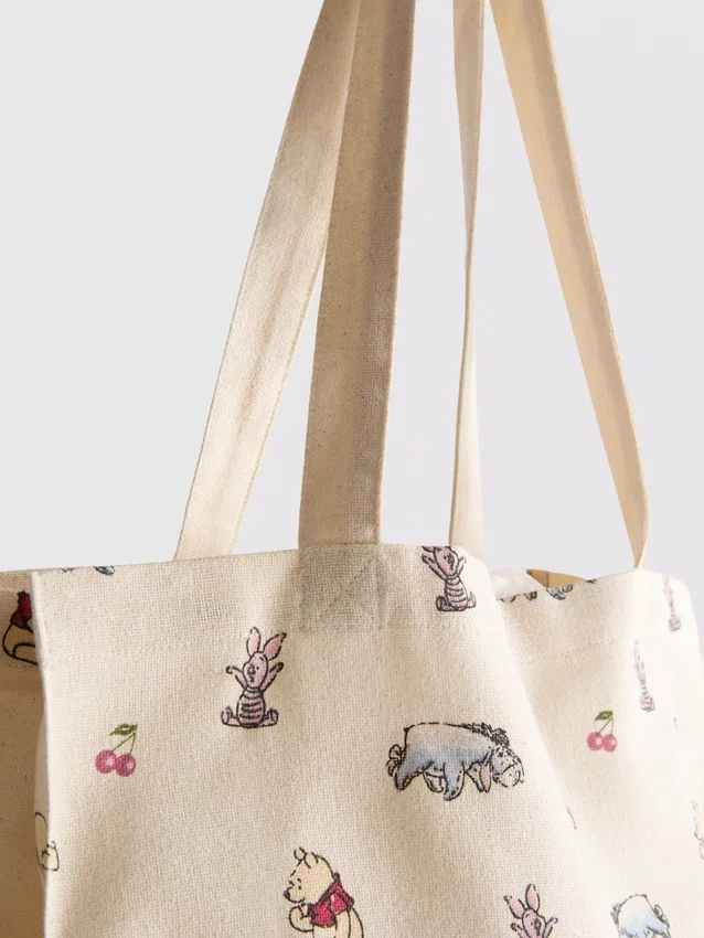 Disney's Winnie de Poeh katoenen canvas draagtas