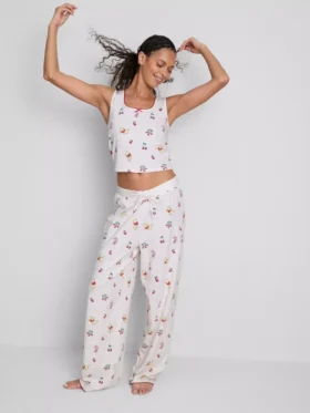 Disney's Winnie de Poeh katoenen tanktop-pyjama, rijk aan katoen en bedrukt