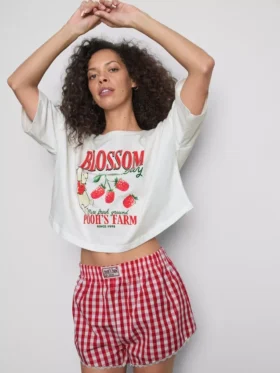 Disney’s Winnie de Poeh-pyjama’s met gingham-ruitjes