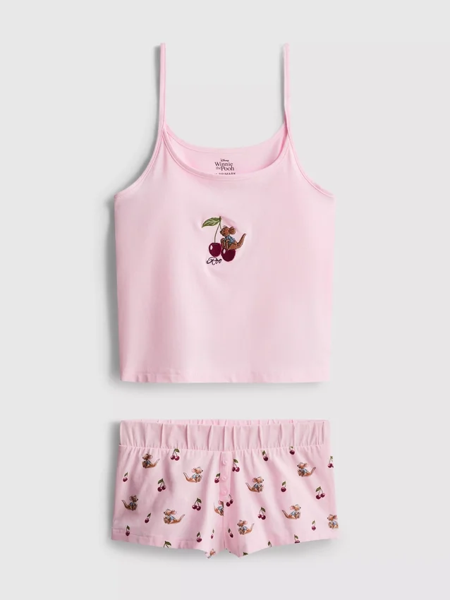Disney's Winnie de Poeh Roo cami-shorty-pyjama's