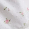 Dobby katoenen pyjama-short met bloemenprint