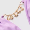 Driehoekige bikinitop met kettingdetail
