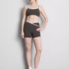 Dubbellaagse sportieve crop top