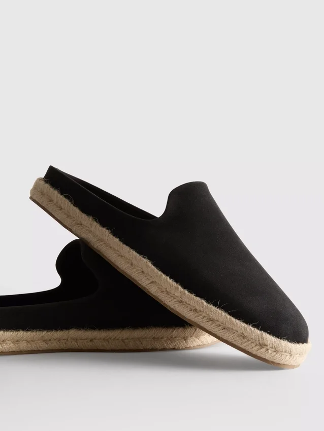 Espadrille-muiltjes om gewoon in te stappen