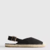 Espadrilles met slingback-bandjes
