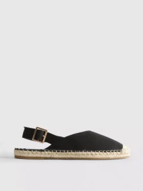 Espadrilles met slingback-bandjes