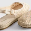 Espadrilles met slingback-bandjes