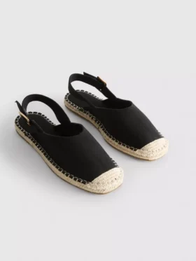 Espadrilles met slingback-bandjes