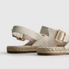 Espadrilles met slingback-bandjes
