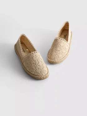 Espadrilles met veters