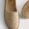 Espadrilles met veters