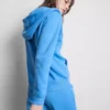 Essential hoodie met doorlopende rits