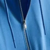 Essential hoodie met doorlopende rits