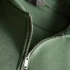 Essential hoodie met doorlopende rits