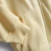 Essential hoodie met doorlopende rits