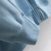 Essential hoodie met doorlopende rits