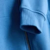 Essential hoodie met doorlopende rits
