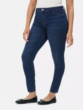Essential skinny jeans met middelhoge taille | regular