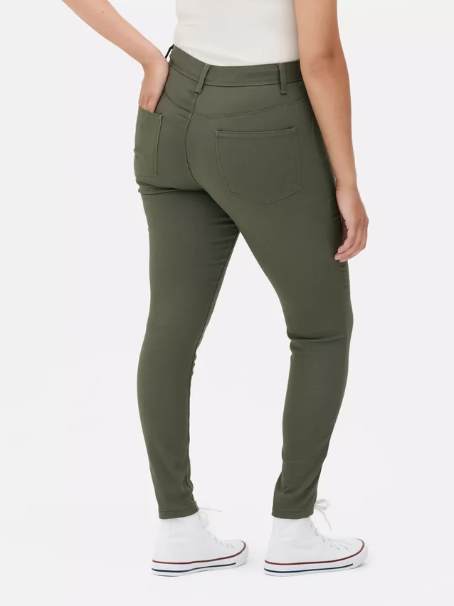 Essential skinny jeans met middelhoge taille | regular