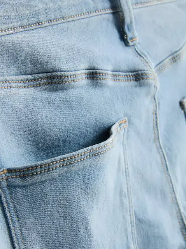 Essential skinny jeans met middelhoge taille | regular