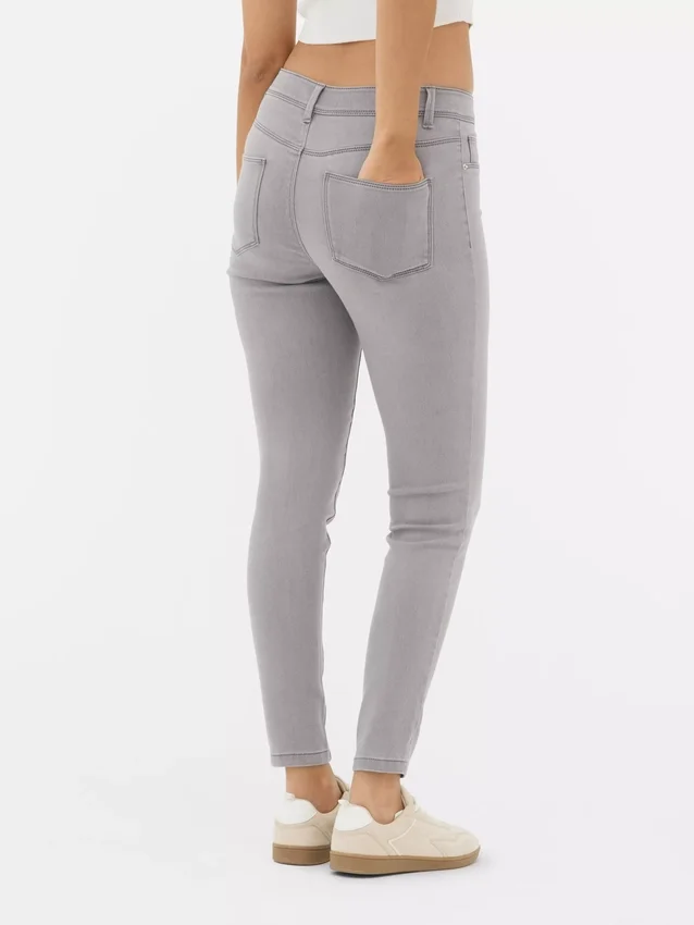 Essential skinny jeans met middelhoge taille | regular