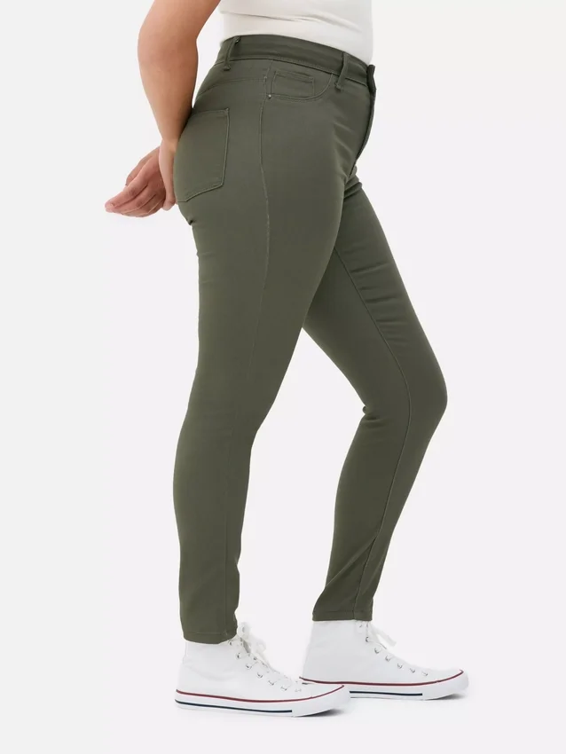 Essential skinny jeans met middelhoge taille | regular