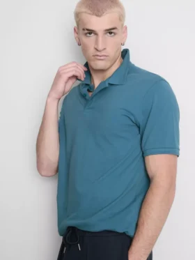 Essential stretch poloshirt