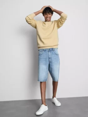 Essential sweatshirt met ronde hals