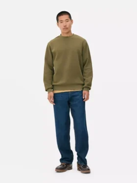 Essential sweatshirt met ronde hals
