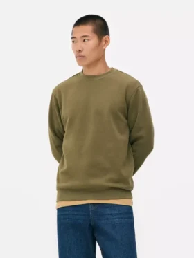 Essential sweatshirt met ronde hals