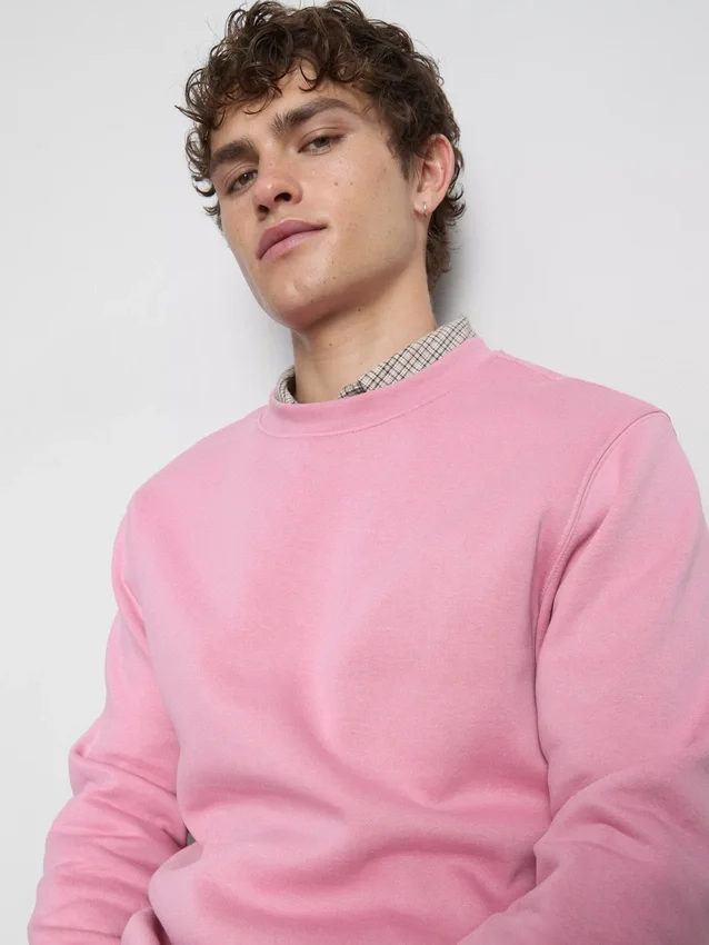 Essential sweatshirt met ronde hals
